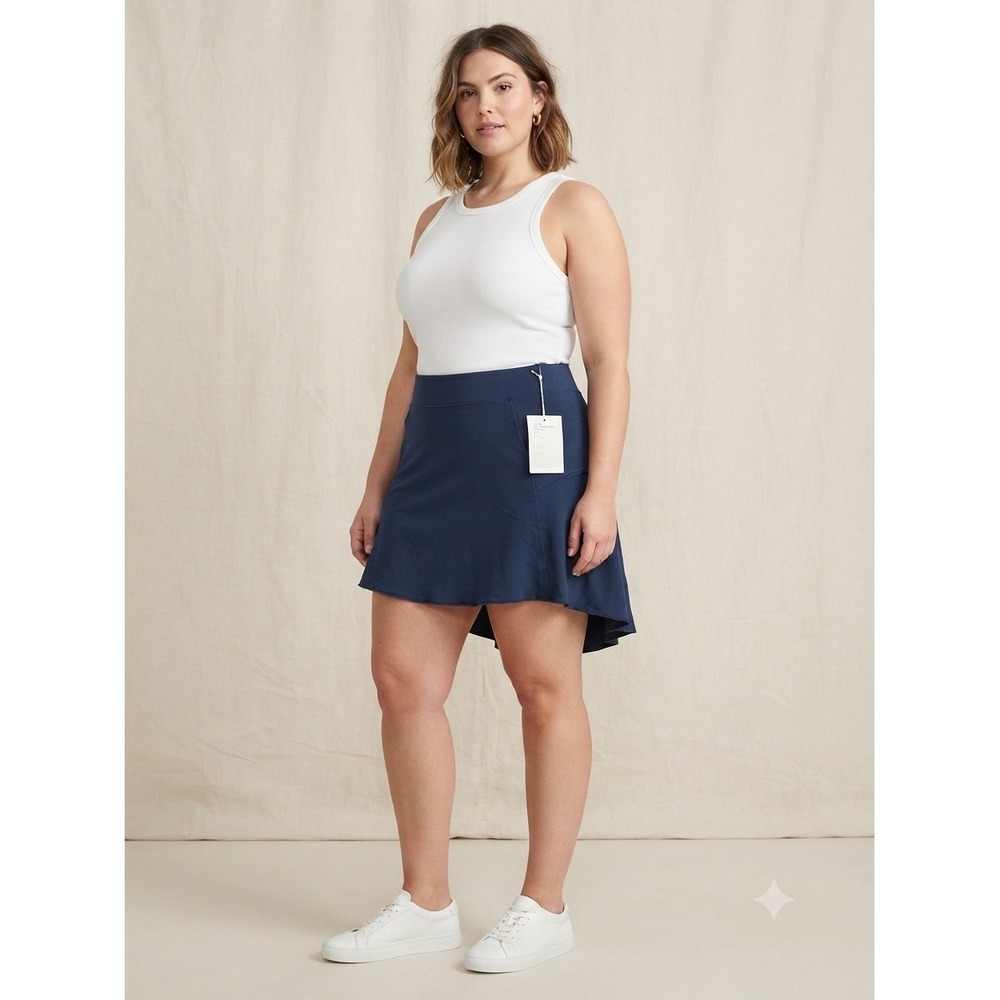 Marie Valois Skort Women XXL Navy DUCIS Golf Tennis Activewear Skirt New